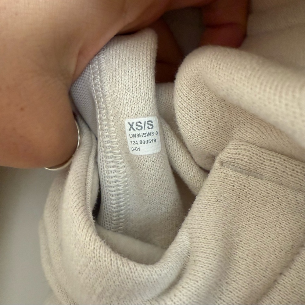 Lululemon Scuba Oversized Hoodie - Bone - Picture 4 of 10